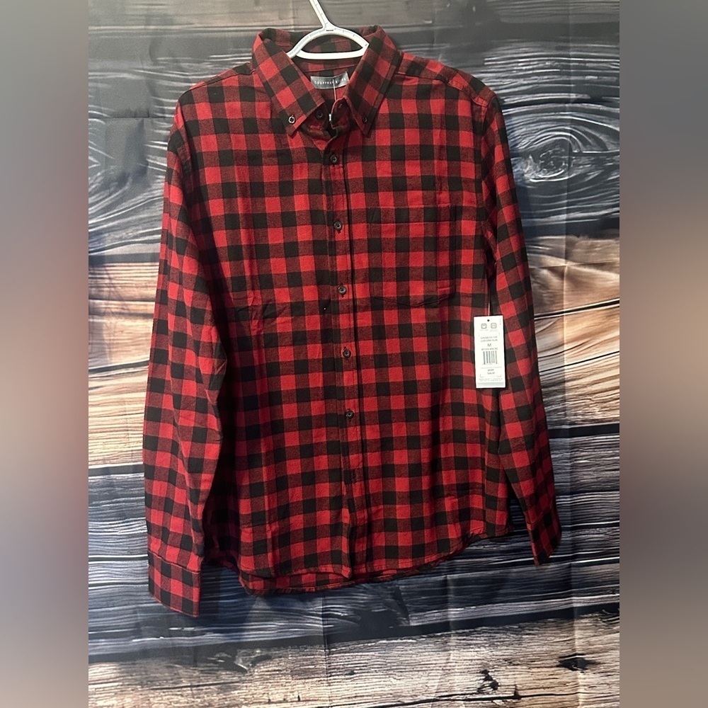 Geoffrey Beene Checkered Flannel